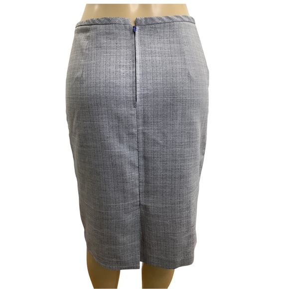 Grey Pencil Skirt Size 8 (Preowned) - Picture 3 of 6